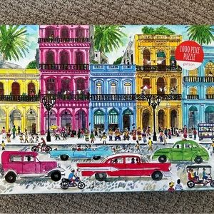 Galison Cuba by Michael Storrings Puzzle 1000 pcs